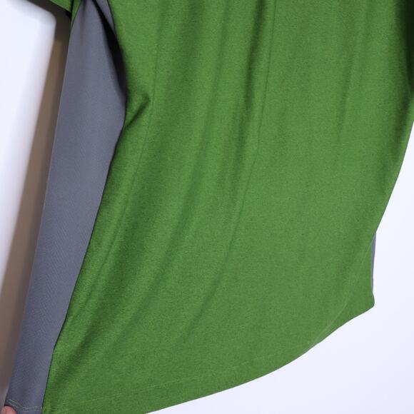 MARMOT Wallace Short-Sleeve Polo Shirt Green Gray Golf Dri Fit Active Men's L - Picture 8 of 12